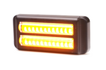 Varningslampa WAŚ 2469 W284 LED blinkande lampa orange MASTER/SLAVE