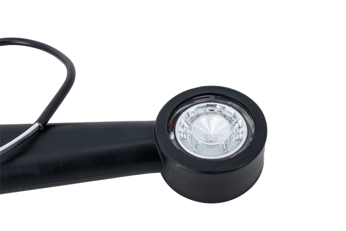 HORPOL LD 726/L LED vänster markeringslampa på gummiarm