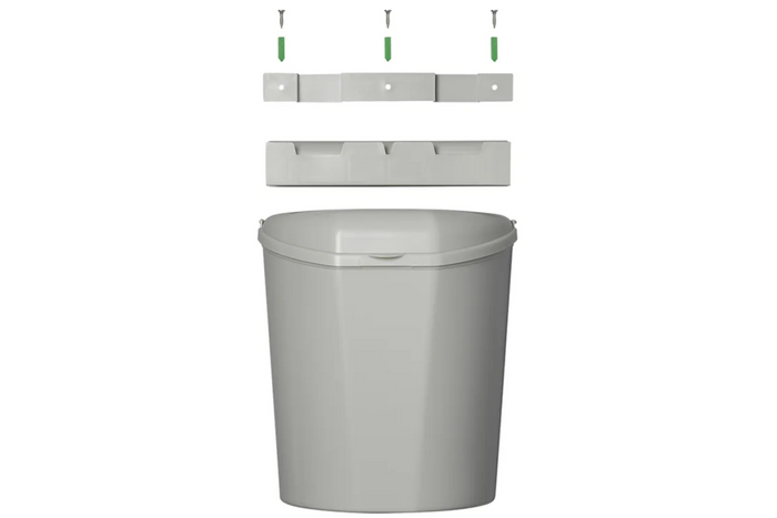 ProPlus 370402 soptunna med lock för släpvagnar, husbilar, 6L
