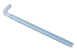 DROMET HP M10x170 byggkrok med vinklad ände (rak)