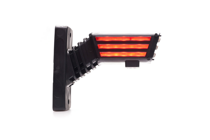 WAŚ 2550P W297.3.1 SPOT LED höger markeringsljus på kort arm
