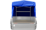 Unitrailer 1510/150 kåpa KIPP H-800 BLÅ