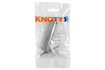 KNOTT 406024.001 stödhjulsaxel, bussning 84x20mm