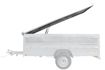 UNITRAILER GARDEN TRAILER 264 KIPP släpvagnsskydd med cylindrar/nyckellås