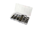 Set med metall-gummibrickor YATO YT-068582 blandade storlekar 150 delar