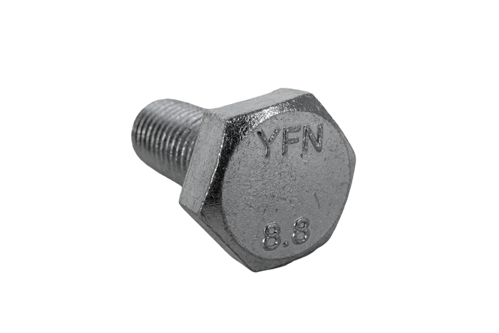 DROMET M12x30 sexkantig maskinskruv klass 8.8 DIN933