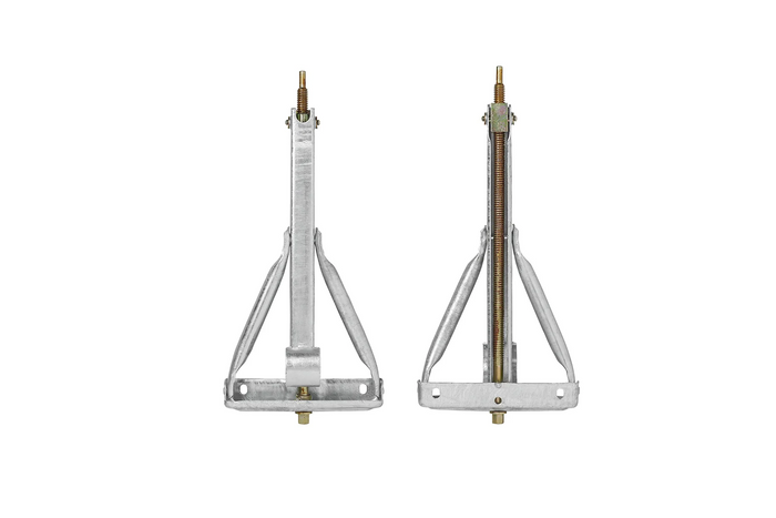 ProPlus 361501 utdragbar hörnstödsstabilisator för 500 kg släpvagn 457 mm