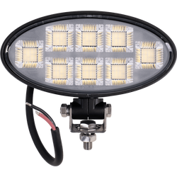 LED-arbetslampa reflektor TT TECHNOLOGY SVART TT.13417 160xLED 8900lm oval