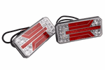 TT Technology TT.12555 LED-baklyktor, 5 funktioner vänster + höger