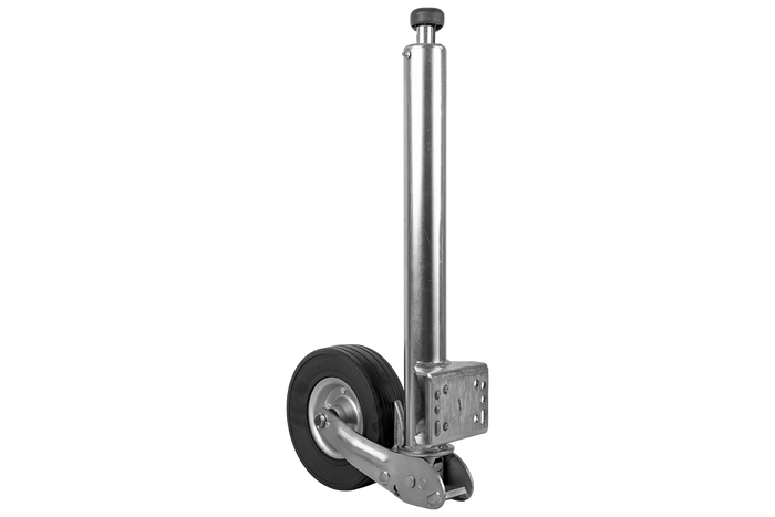 WINTERHOFF VK 60-BLH-255 SB automatiskt stödhjul med handtag 500kg 60mm 670-905mm