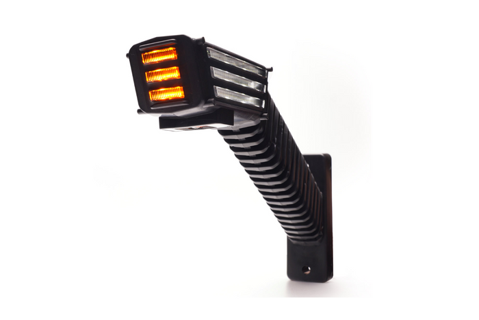 WAŚ 2552P W297.5.1 SPOT LED höger markeringsljus på lång arm