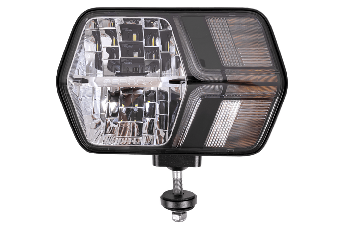 ASPÖCK LuxLED II LED-strålkastare 7 funktioner 6-polig DEUTSCH DT06-6S vänster+höger