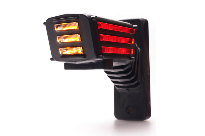 WAŚ 2550L W297.3.1 SPOT LED vänster markeringsljus på kort arm