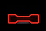 TruckLED L1871+L1872 LED NEON DYNAMIC bakljus, 0,35m kabel, 6 funktioner, vänster+höger