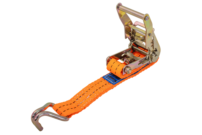 UNITRAILER 4m/35mm/2t orange transportband med spännare