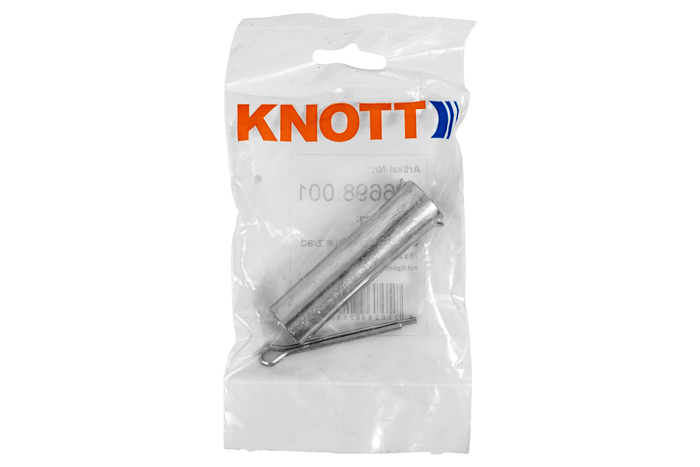 KNOTT 406698.001 stödhjulsaxel, bussning 78x20mm