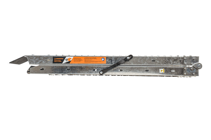 UNITRAILER ALR004B hopfällbara ramper stålramper för släpvagnar 190 cm 400 kg set om 2