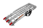 UNITRAILER ALR002 hopfällbar ramp aluminiumramp för släpvagn 221cm 340kg med rem