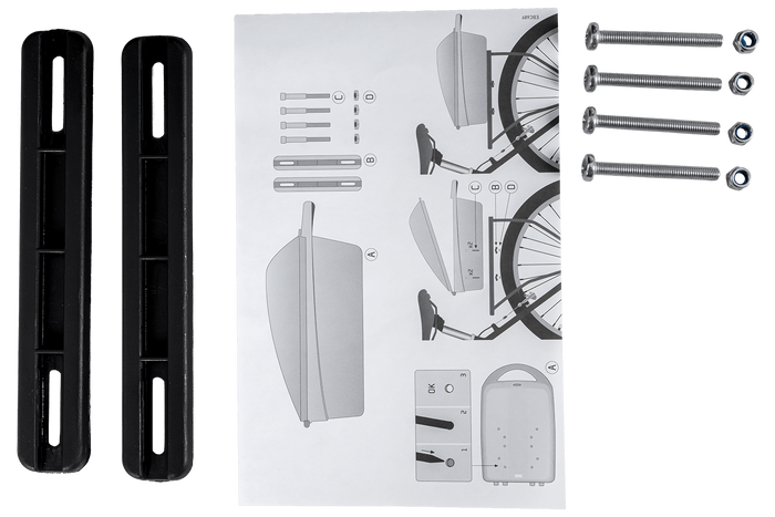 FISCHER 86500 cykelställslåda, låsbar