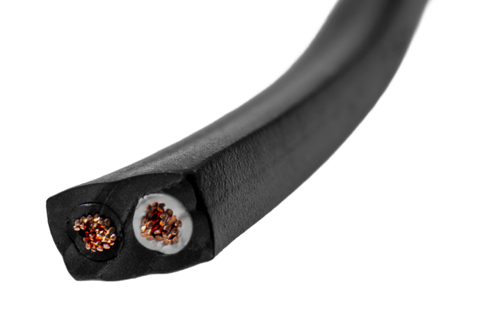 TEXSIM YLY-Sp 2x1,5 tvåledarig platt elkabel - 1m