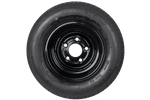 Förstärkt hjul för släpvagn LINGLONG TIRE 195/55 R10C 98/96N UNITRAILER FÄLG svart 6Jx10"H2 5x112 ET:-4