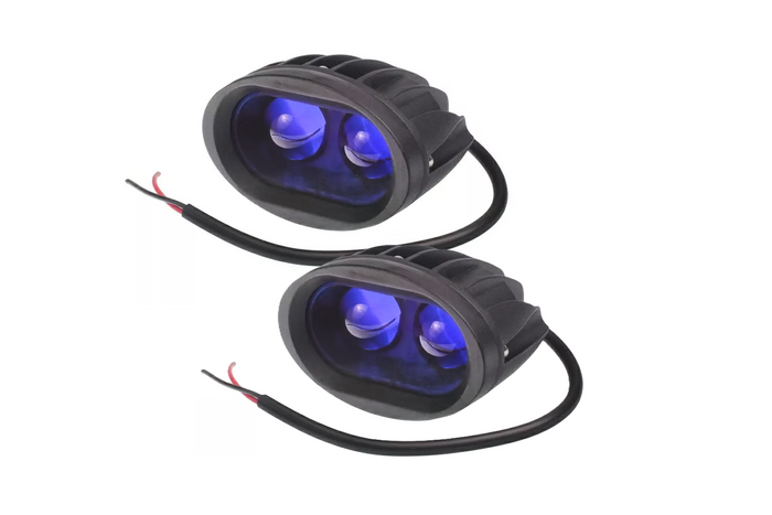 Set med två HERMON GMPLRLO2LN 2xLED 2000lm sprutstrållampor