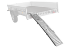 UNITRAILER ALR005 hopfällbar ramp stålramp för släpvagn 200 cm 250 kg